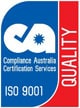 ISO 9001 Quality Seal Logo.
